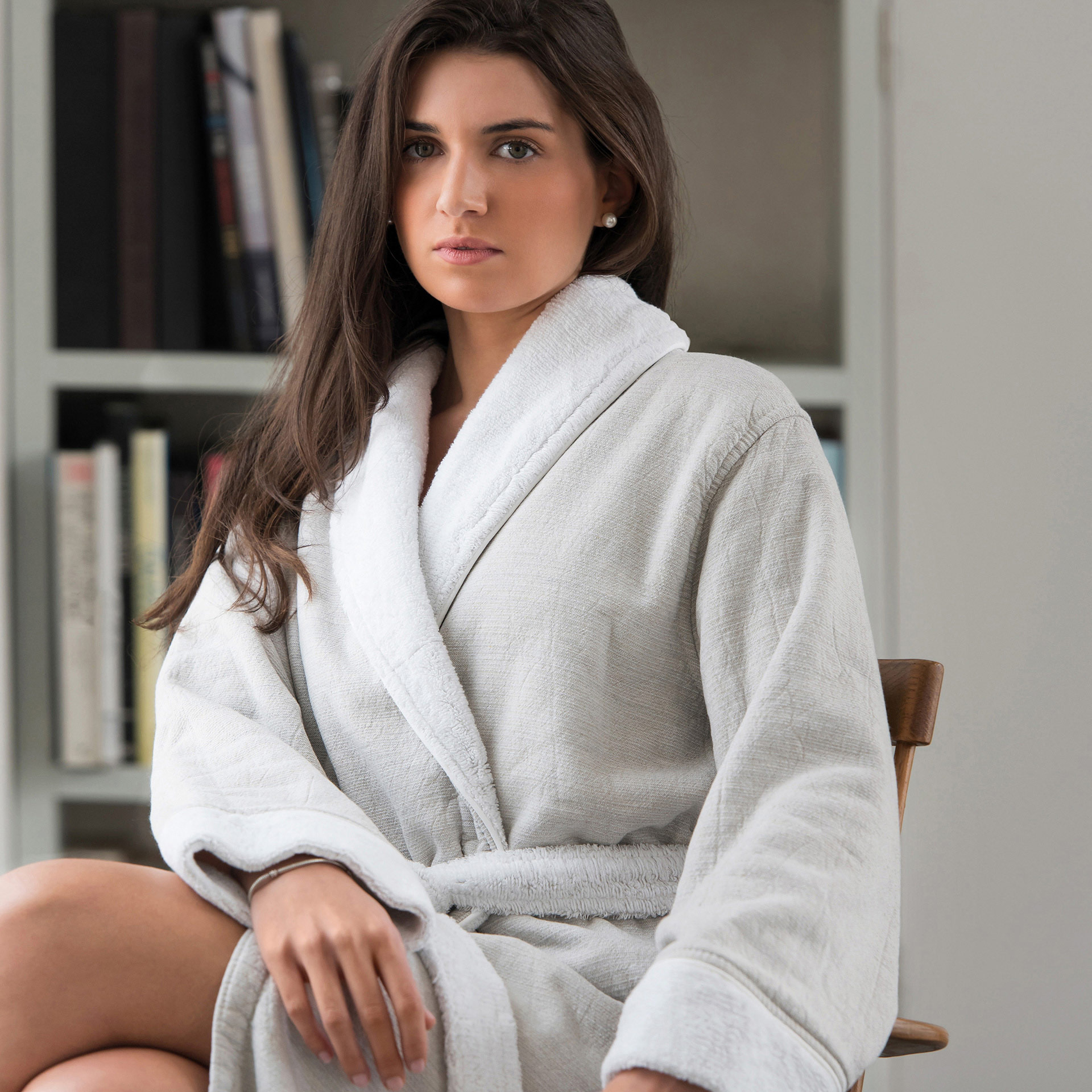 LINEN DUO BATH ROBES