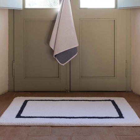 DOUBLE TONE BATH RUG