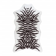 MOUNTAIN ZEBRA BATH RUG MOUNTAIN ZEBRA BATH RUG