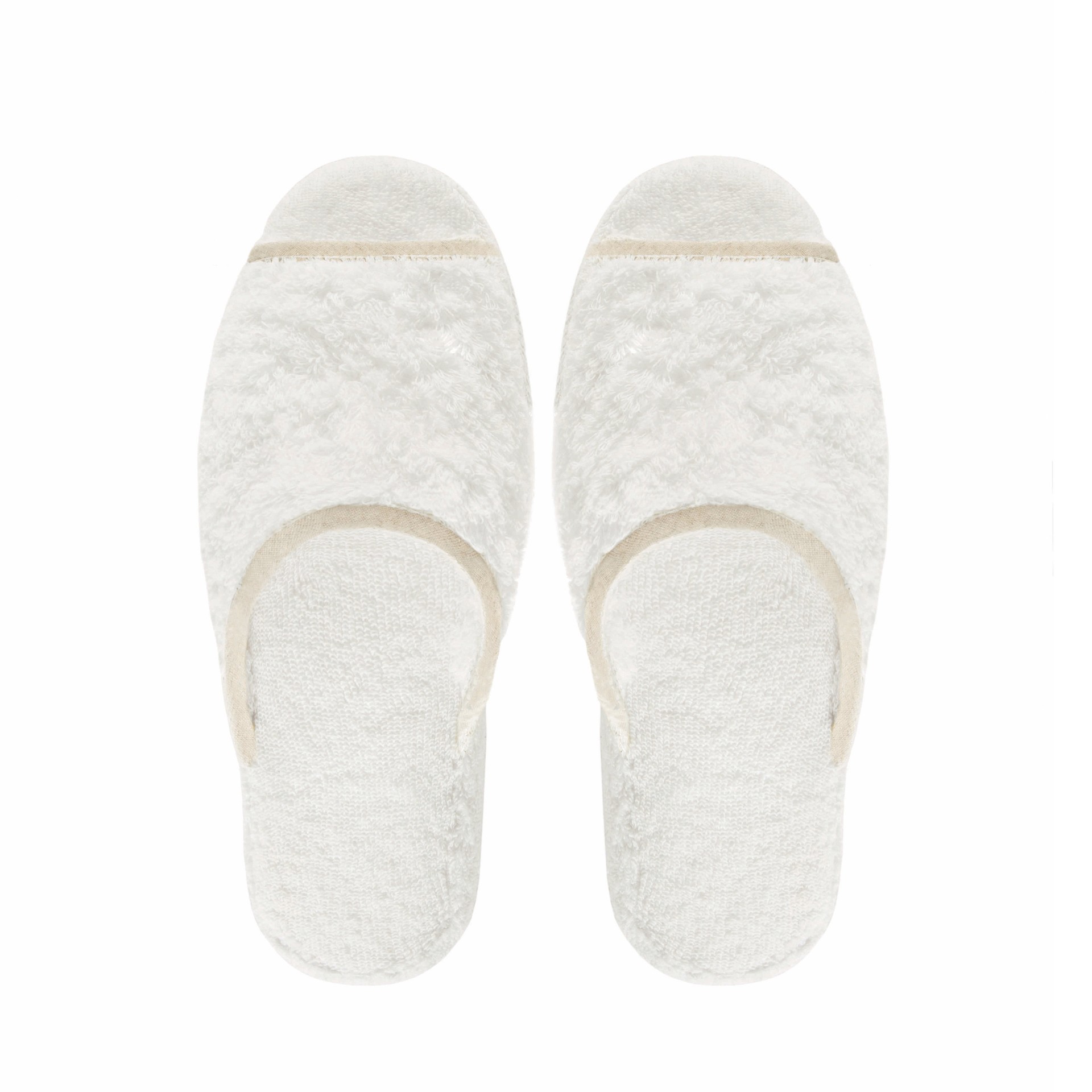 LINEN SNOW SLIPPERS