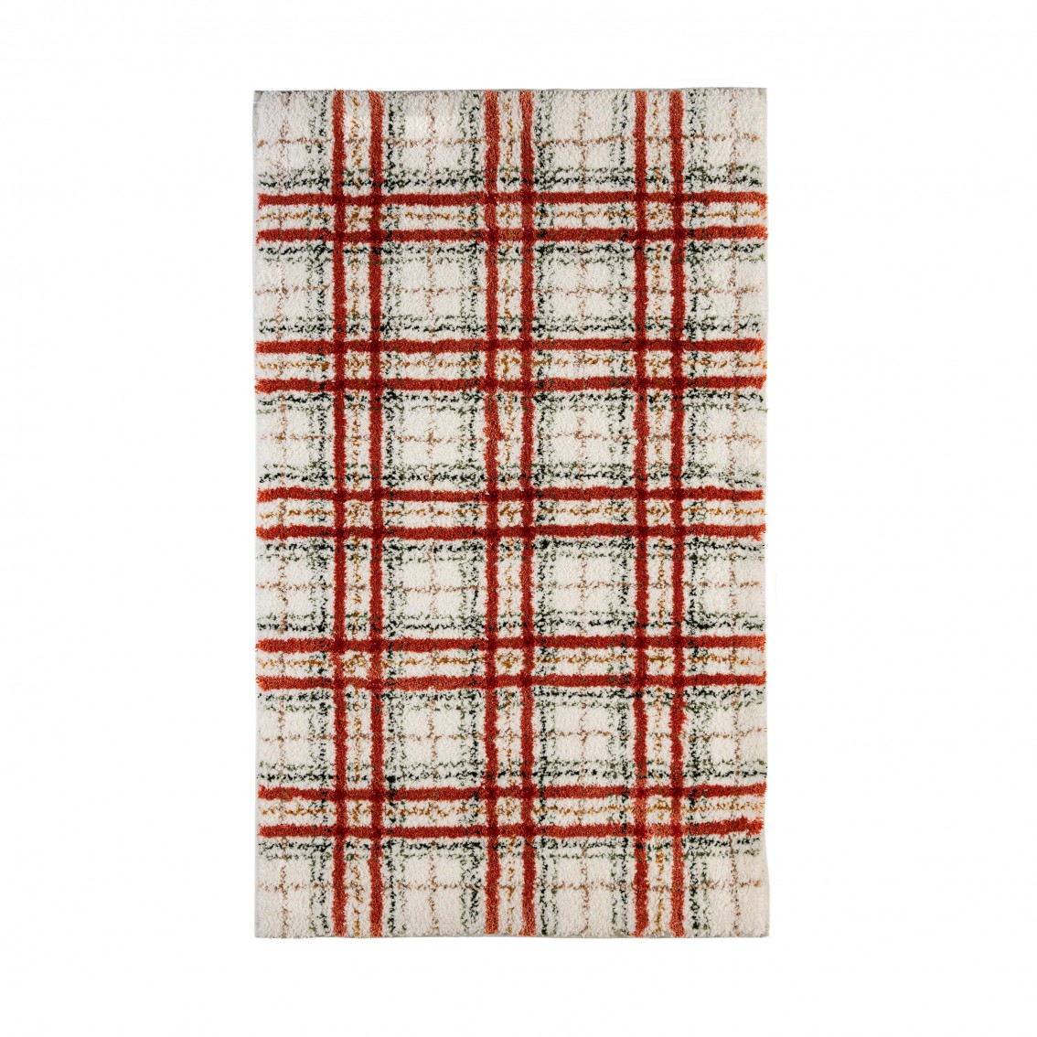 TARTAN BATH RUG