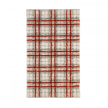 TARTAN BATH RUG