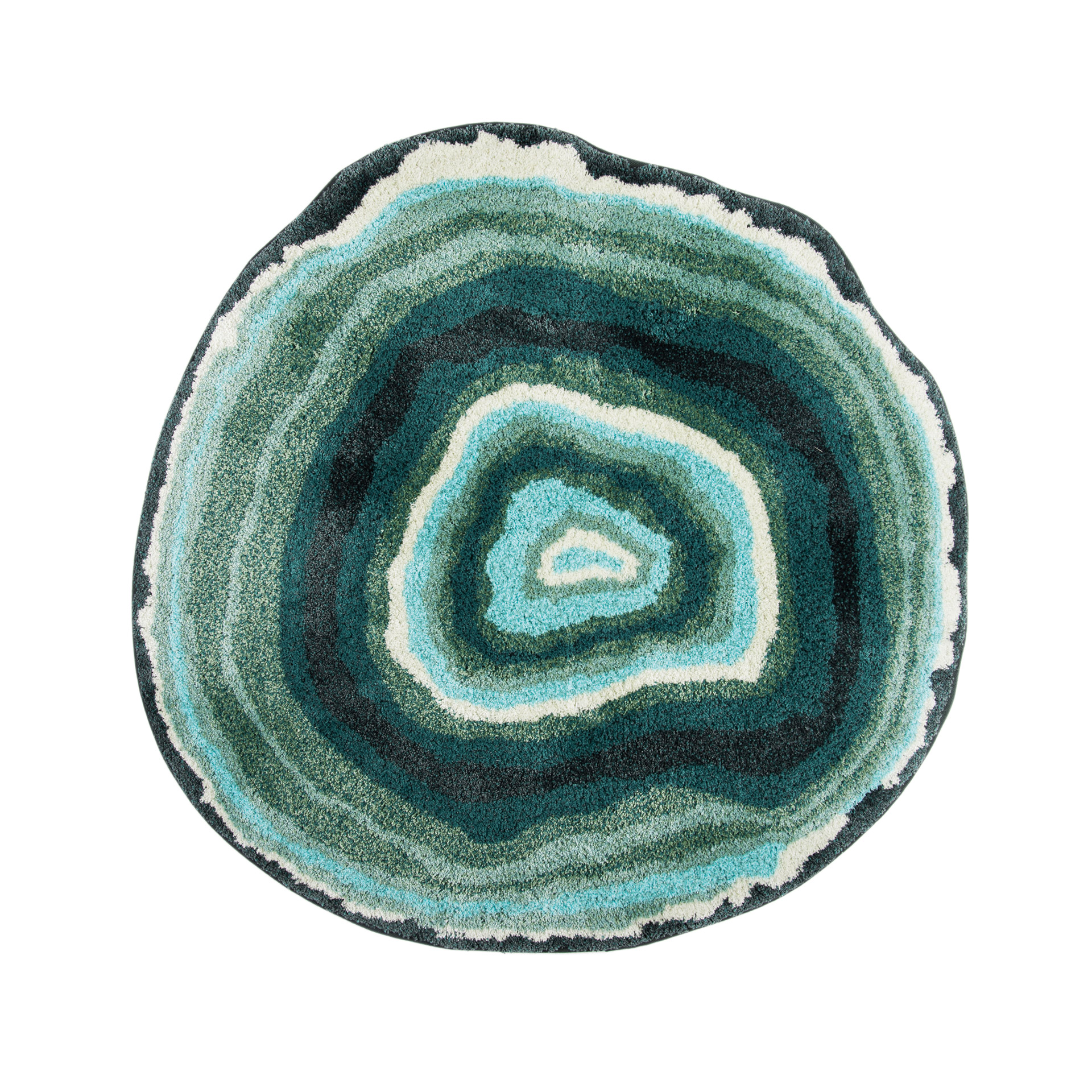 GREEN AGATE BATH RUG