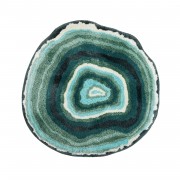 GREEN AGATE BATH RUG GREEN AGATE BATH RUG