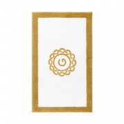 EGOIST BORDER MONOGRAM TAPETE BANHO