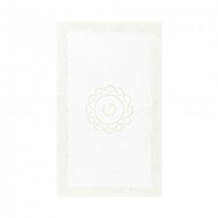 EGOIST BORDER MONOGRAM BATH RUG