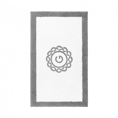 EGOIST BORDER MONOGRAM BATH RUG