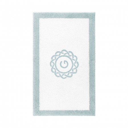 EGOIST BORDER MONOGRAM BATH RUG