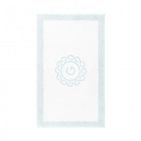 EGOIST BORDER MONOGRAM BATH RUG