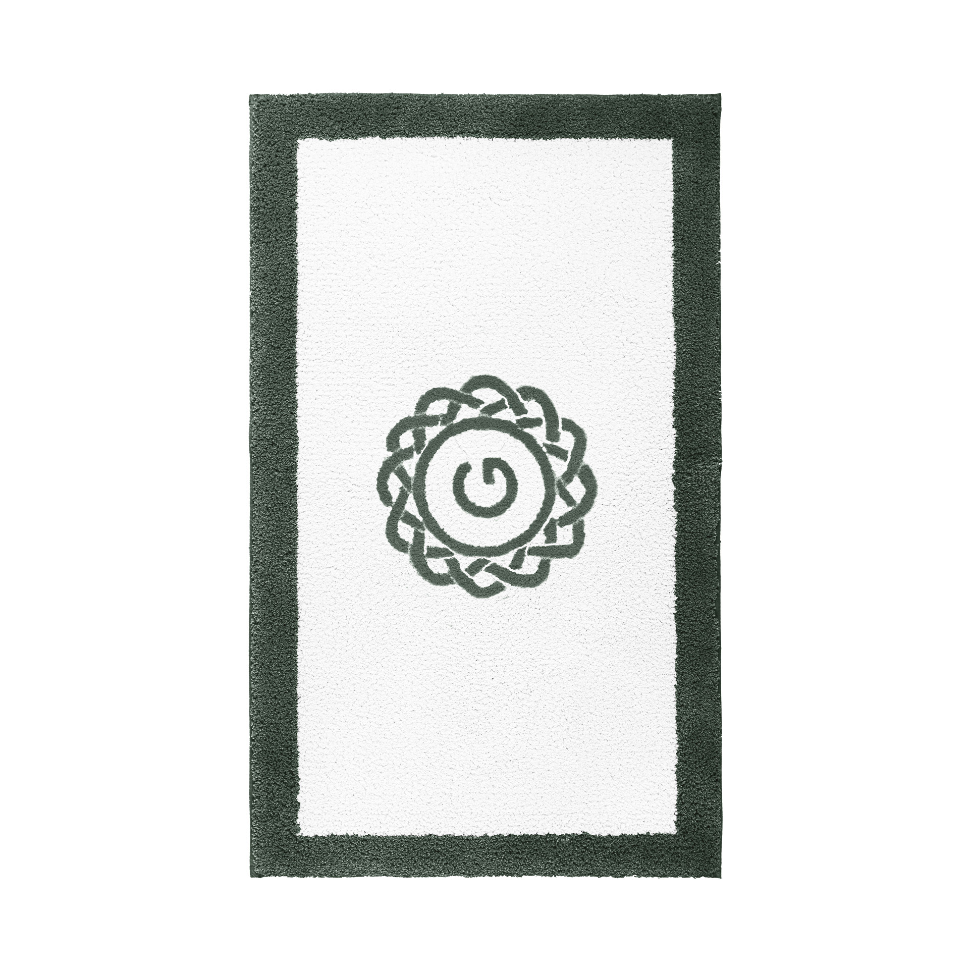 EGOIST BORDER MONOGRAM BATH RUG