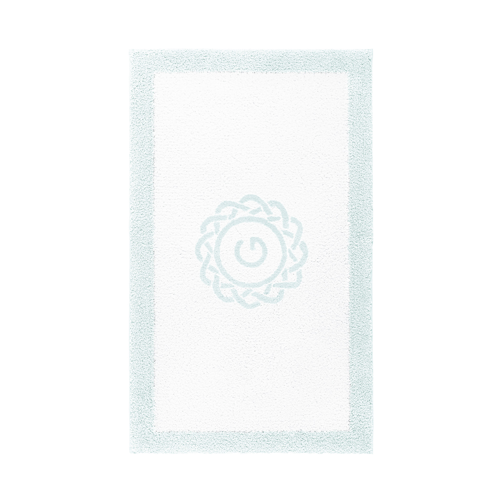 EGOIST BORDER MONOGRAM BATH RUG
