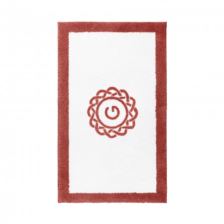 EGOIST BORDER MONOGRAM BATH RUG