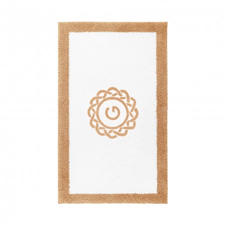 EGOIST BORDER MONOGRAM BATH RUG