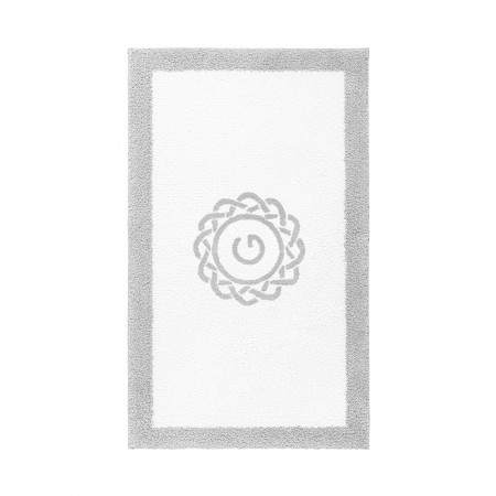 EGOIST BORDER MONOGRAM BATH RUG