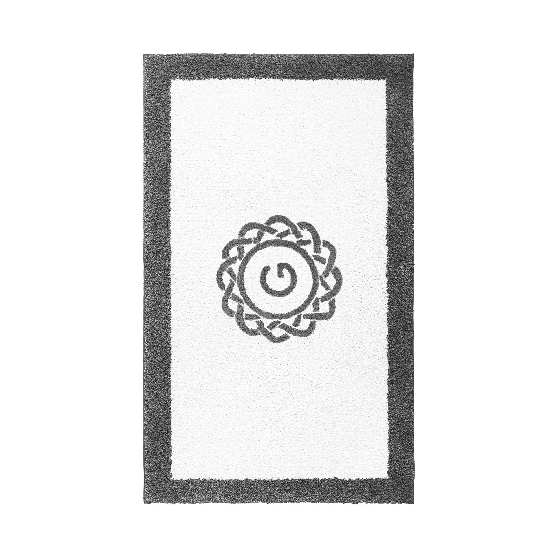 EGOIST BORDER MONOGRAM BATH RUG