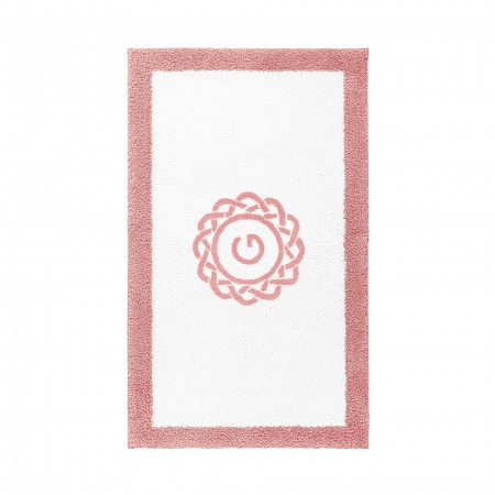 EGOIST BORDER MONOGRAM BATH RUG