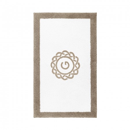 EGOIST BORDER MONOGRAM BATH RUG