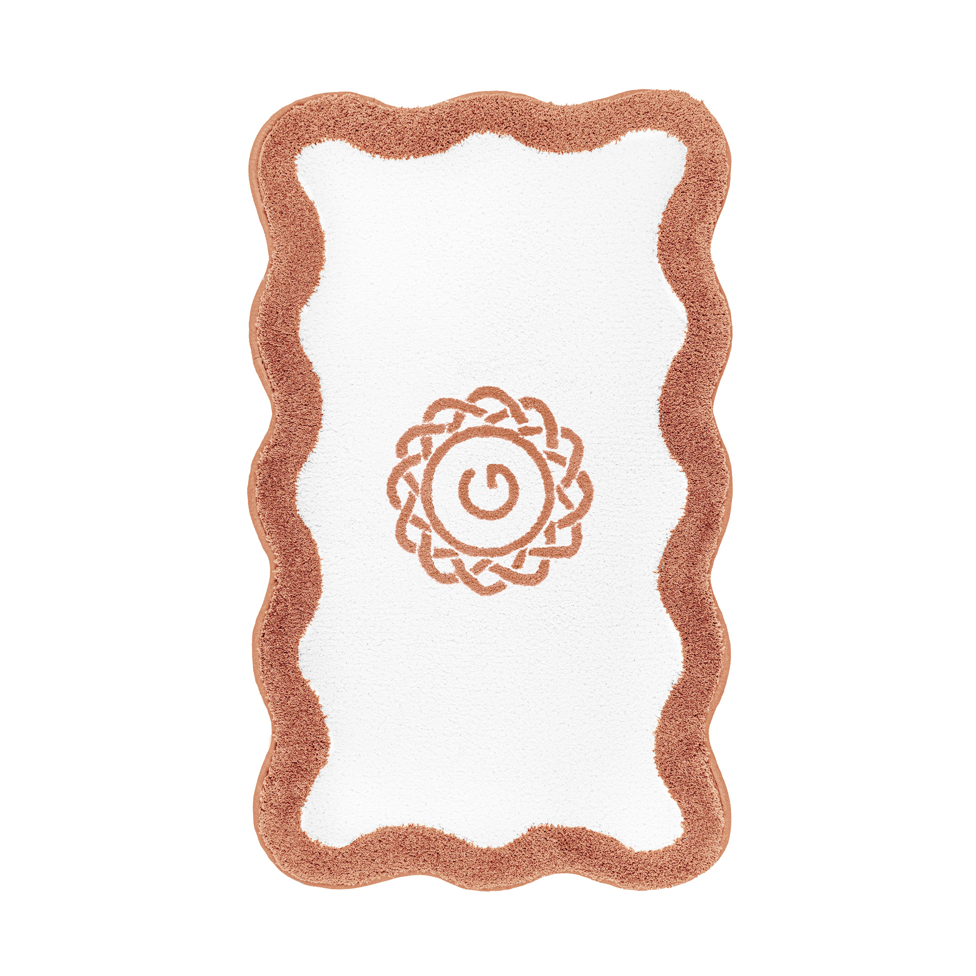 EGOIST BORDER MONOGRAM BATH RUG