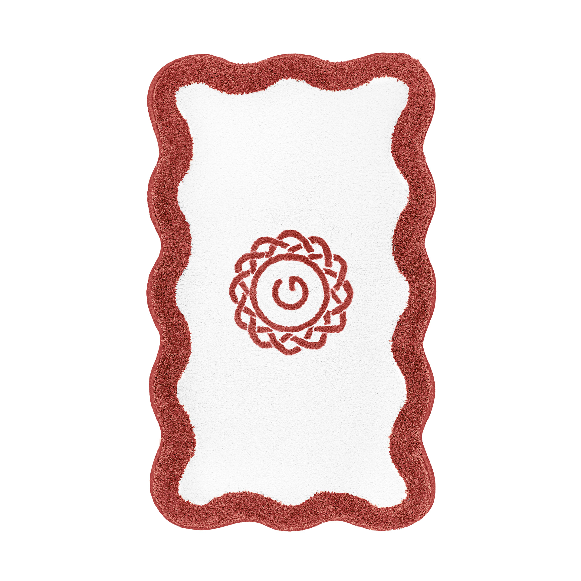 EGOIST BORDER MONOGRAM BATH RUG