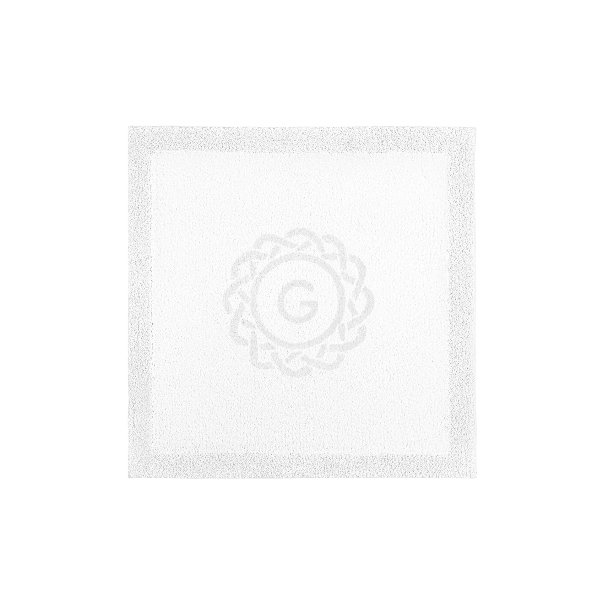EGOIST BORDER MONOGRAM BATH RUG