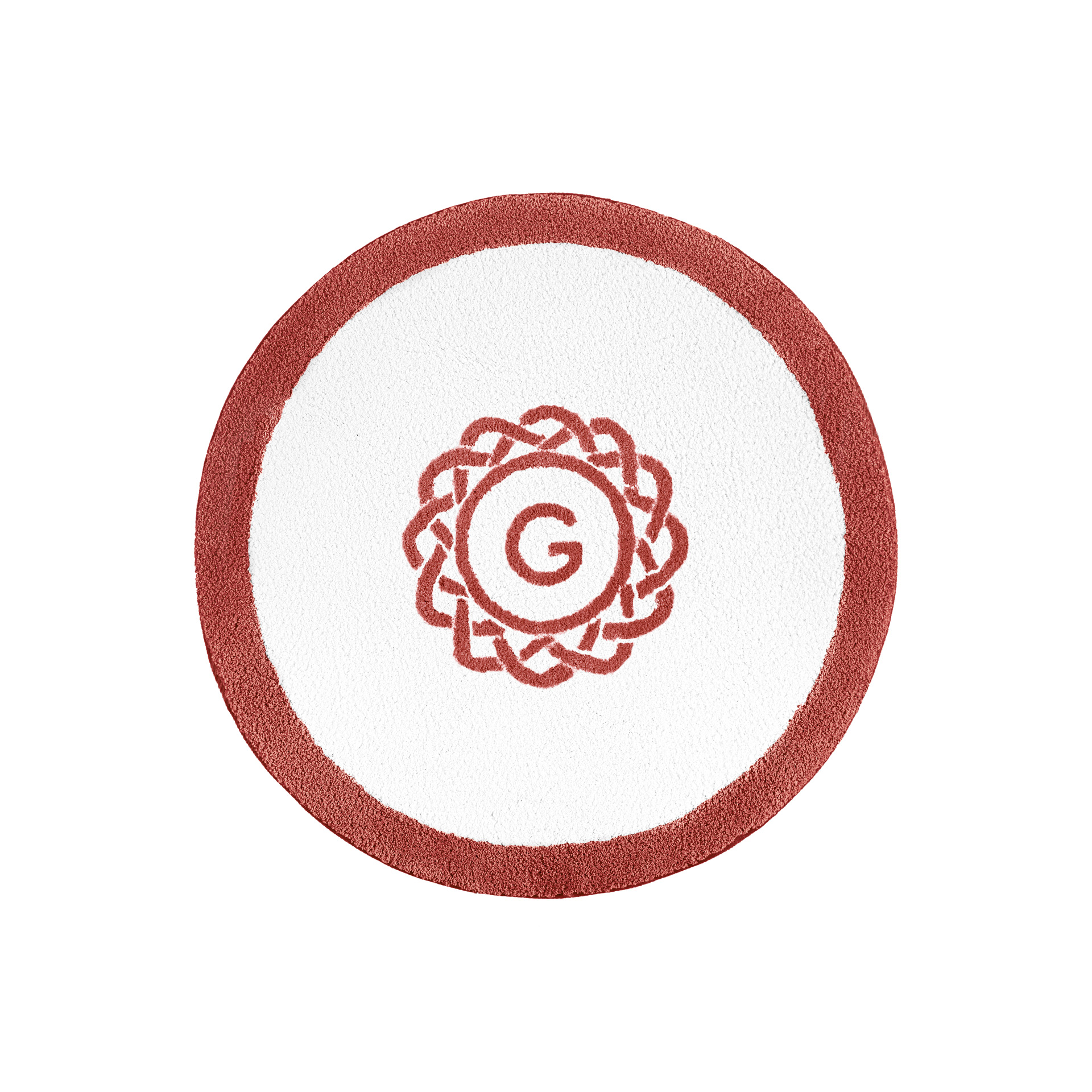 EGOIST BORDER MONOGRAM BATH RUG