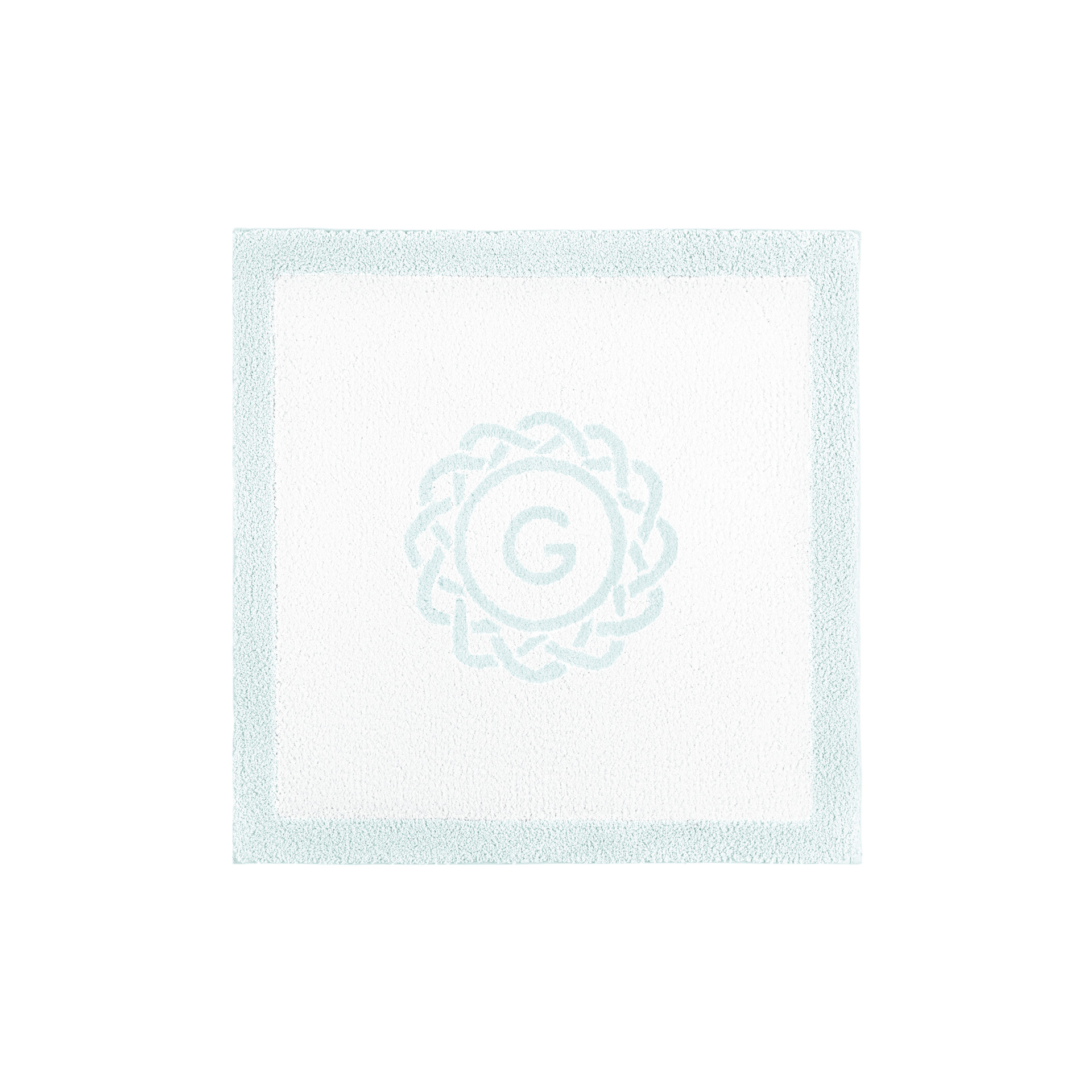 EGOIST BORDER MONOGRAM BATH RUG