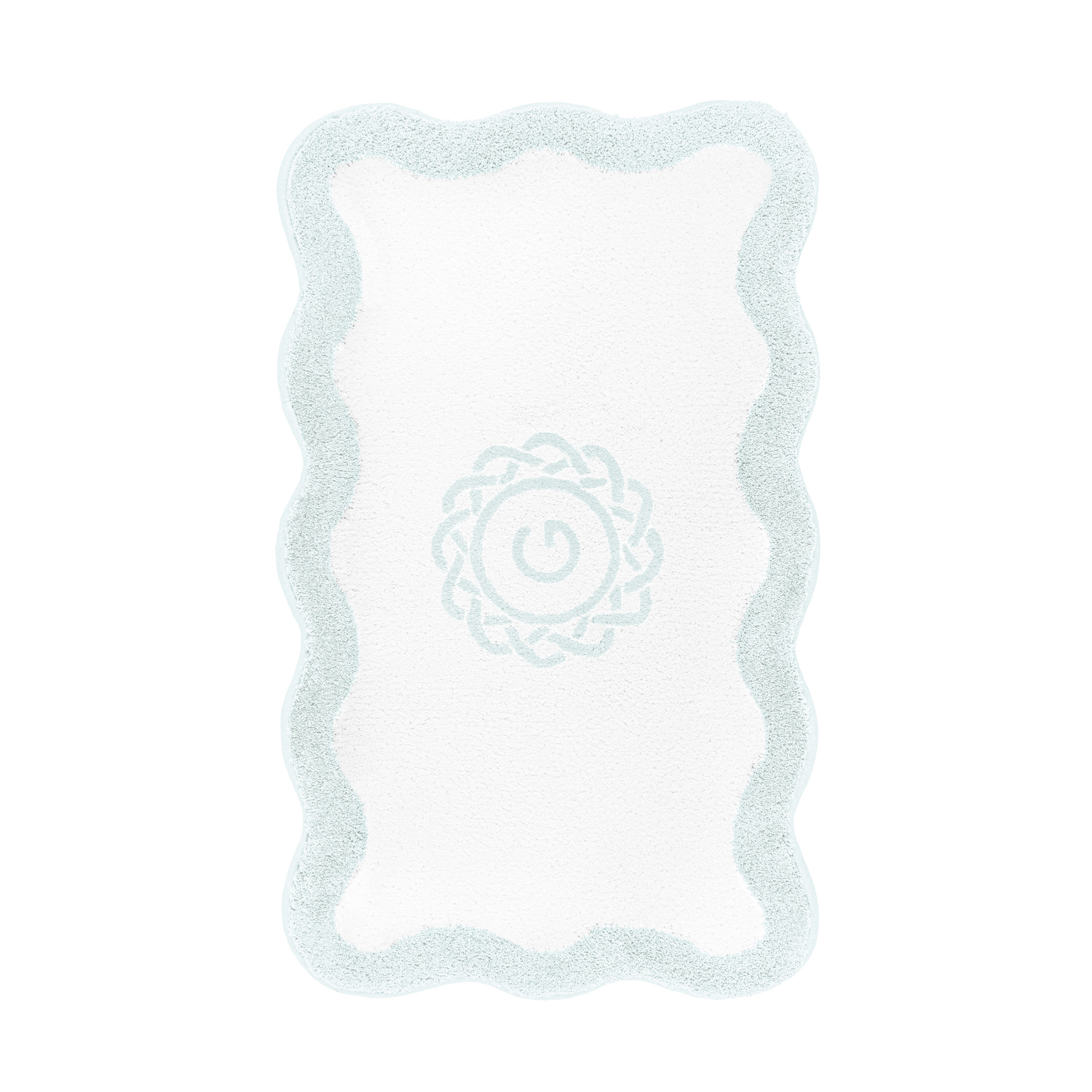 EGOIST BORDER MONOGRAM BATH RUG