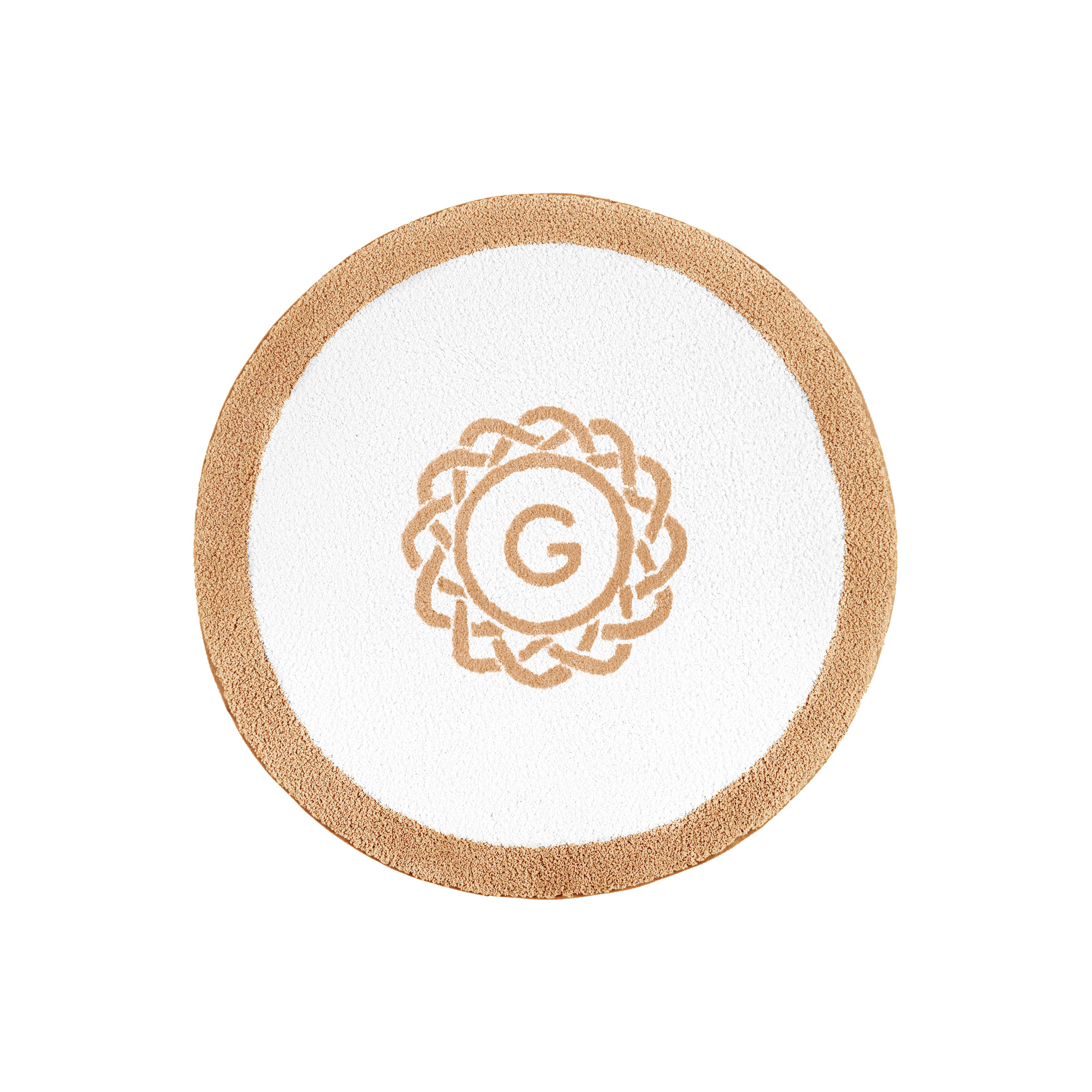 EGOIST BORDER MONOGRAM BATH RUG