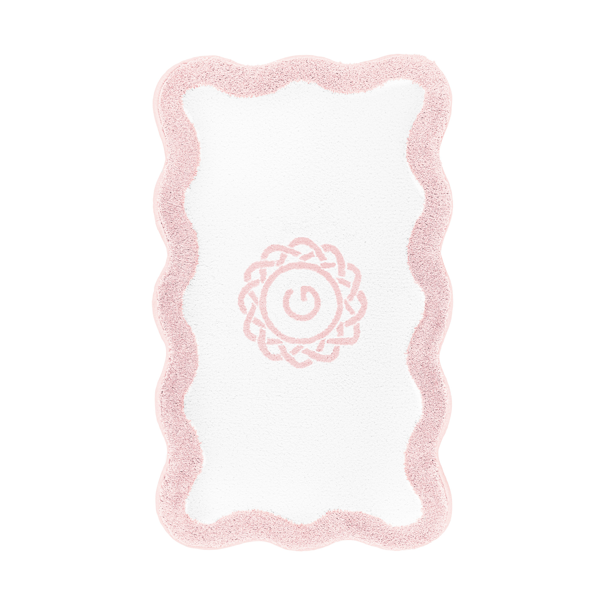 EGOIST BORDER MONOGRAM BATH RUG