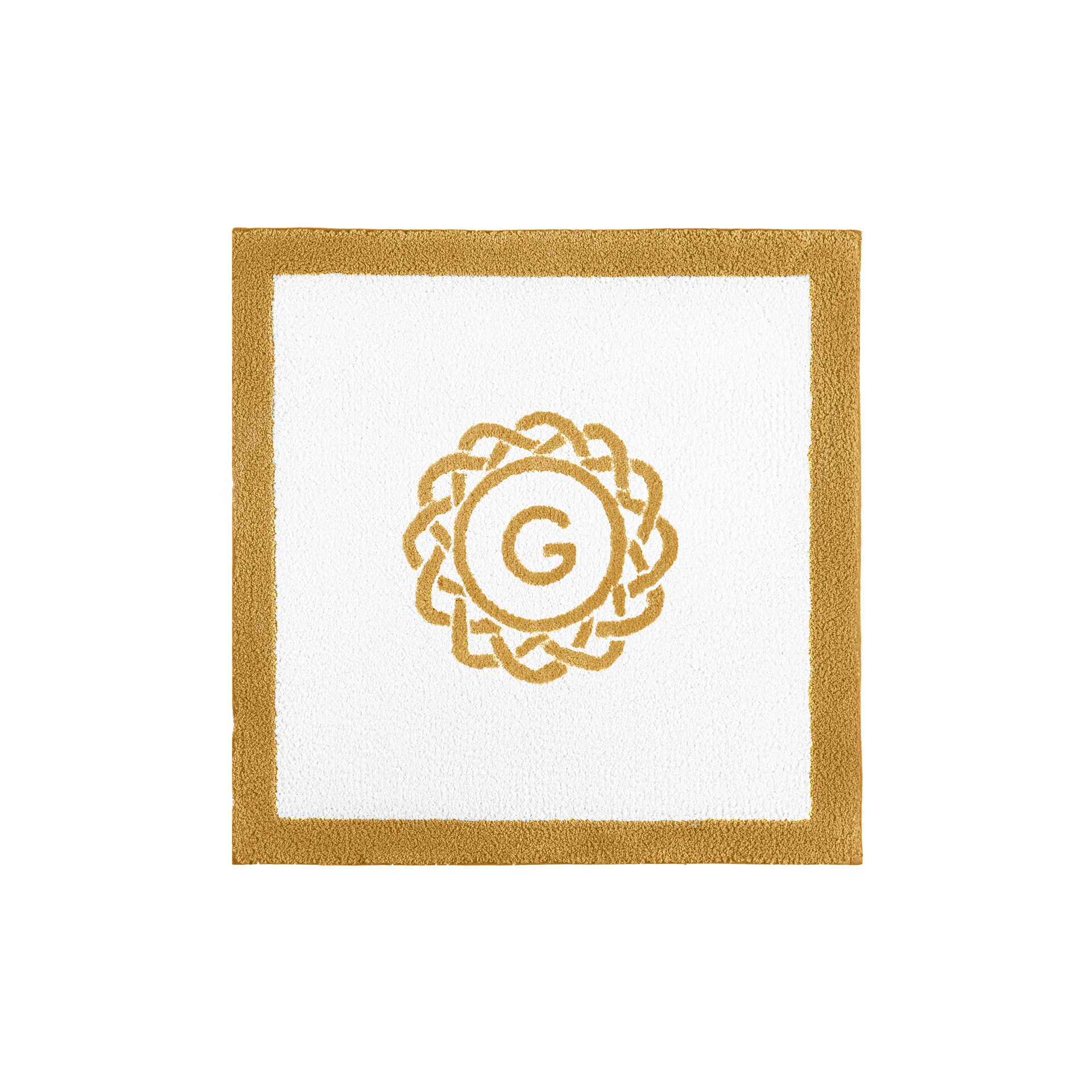 EGOIST BORDER MONOGRAM BATH RUG