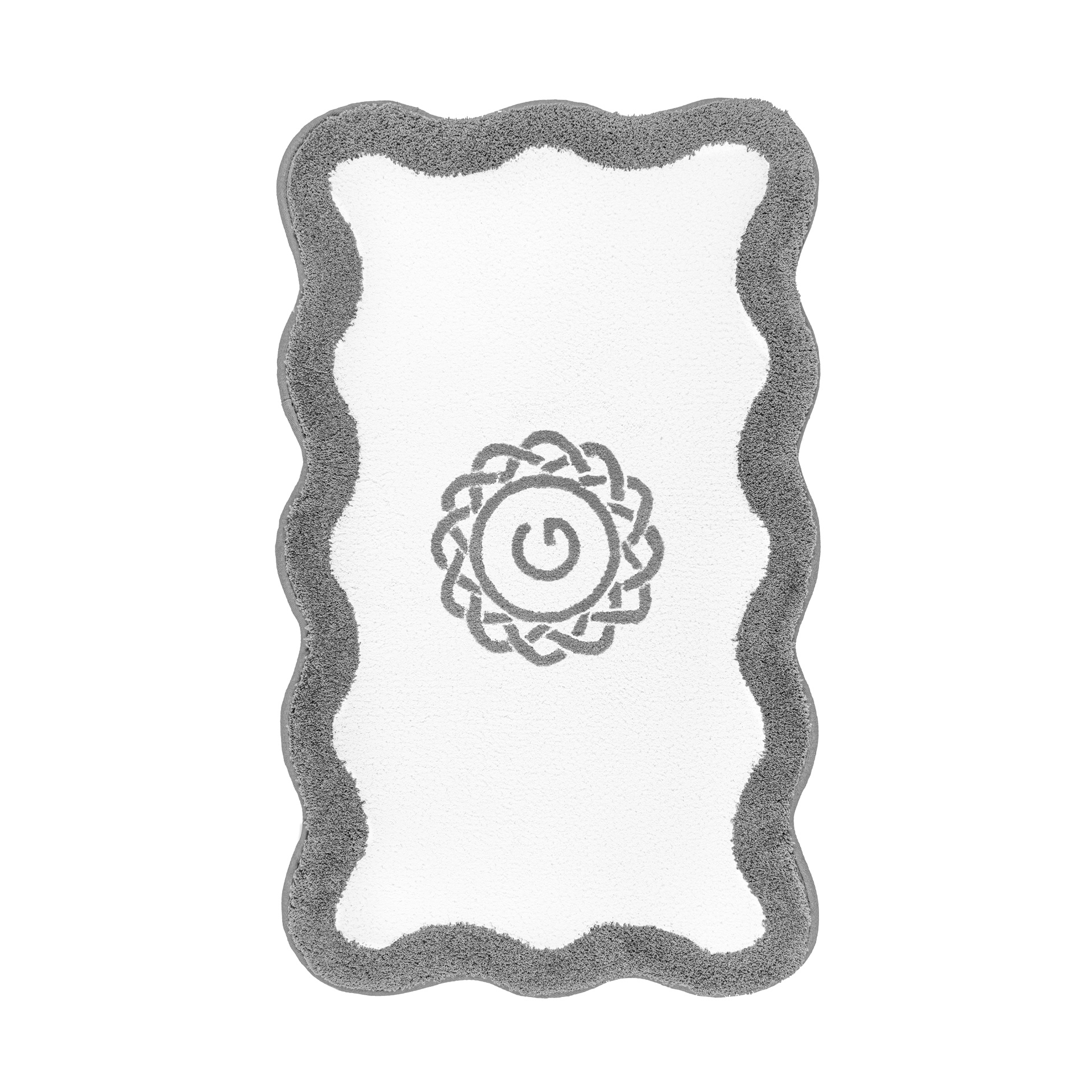 EGOIST BORDER MONOGRAM BATH RUG