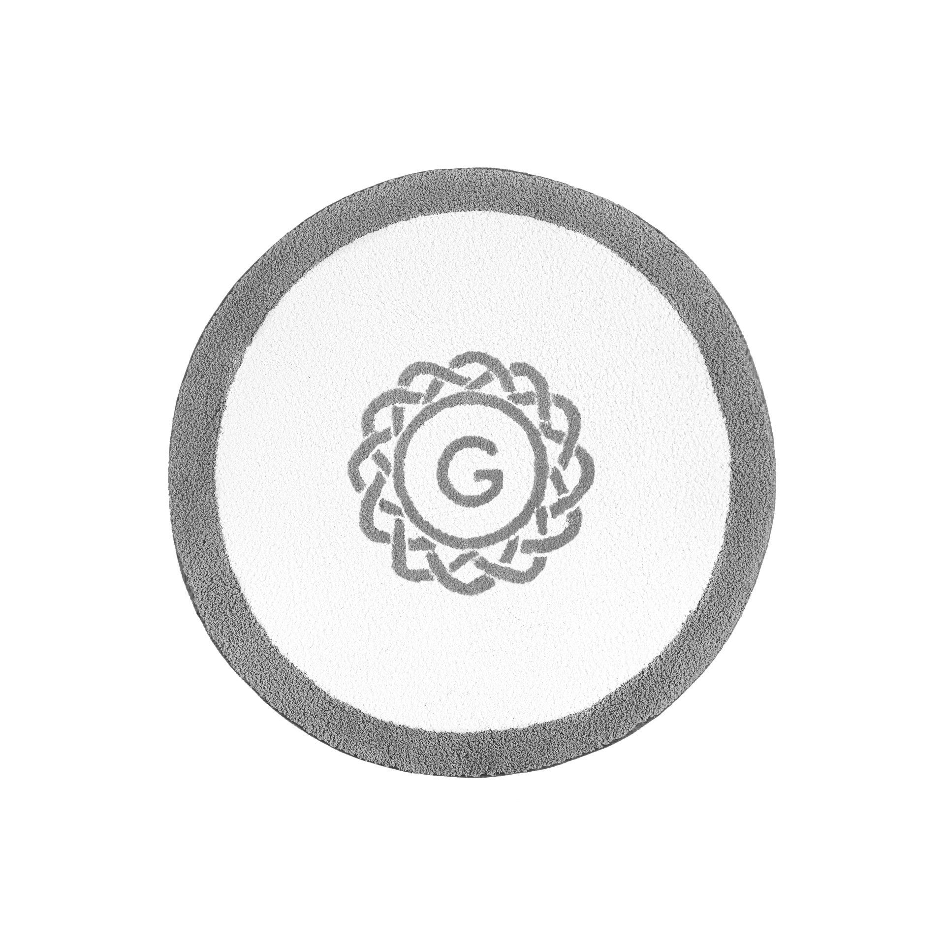 EGOIST BORDER MONOGRAM BATH RUG