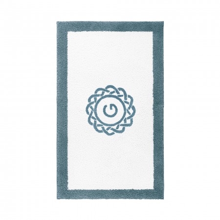 EGOIST BORDER MONOGRAM BATH RUG