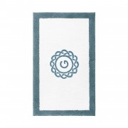 EGOIST BORDER MONOGRAM BATH RUG