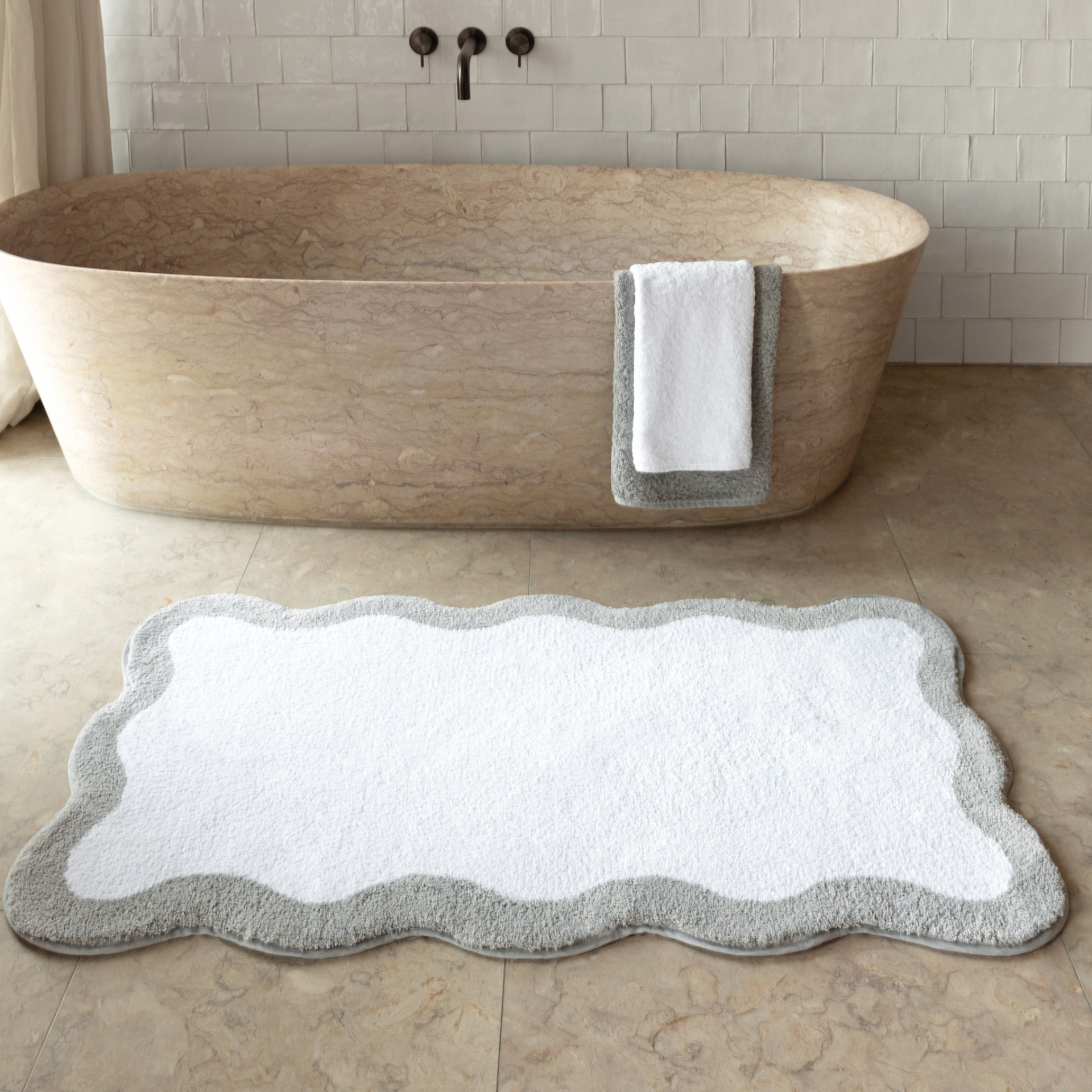 EGOIST BORDER BATH RUG