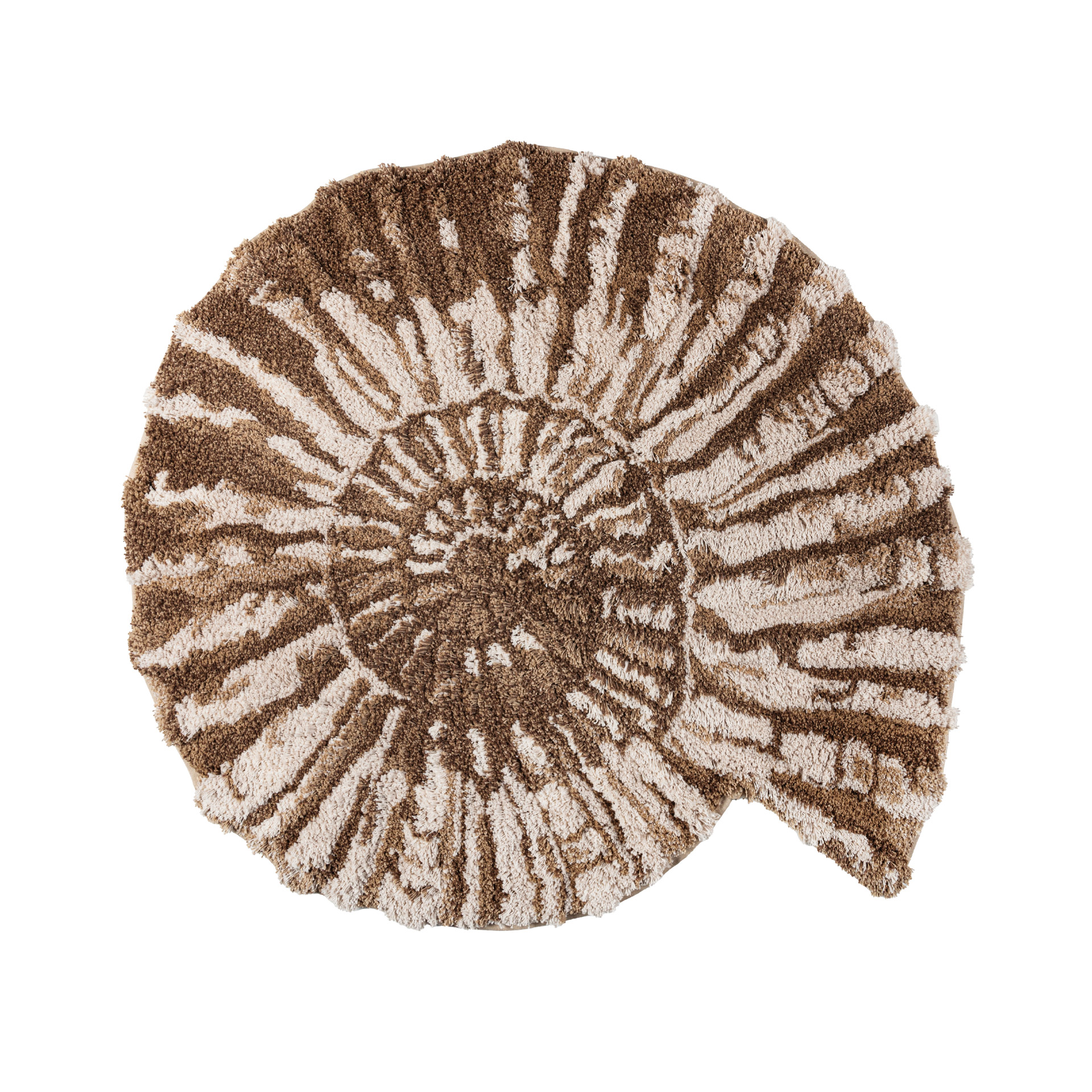 SHELL BATH RUG