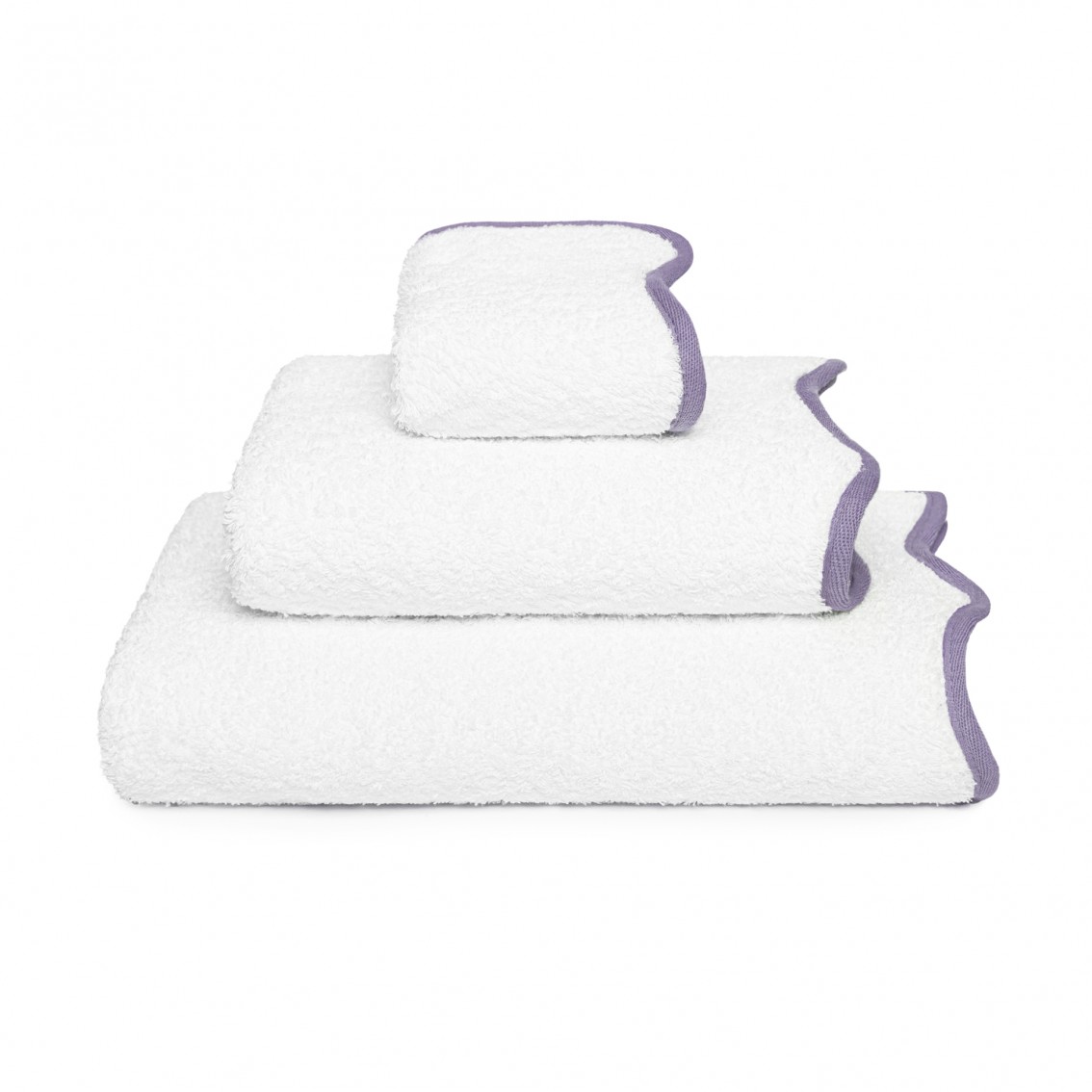 PORTOBELLO SCALLOPED TOWEL PORTOBELLO SCALLOPED TOWEL