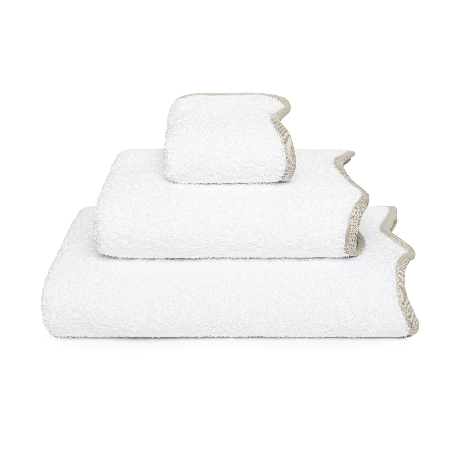 PORTOBELLO SCALLOPED TOWEL
