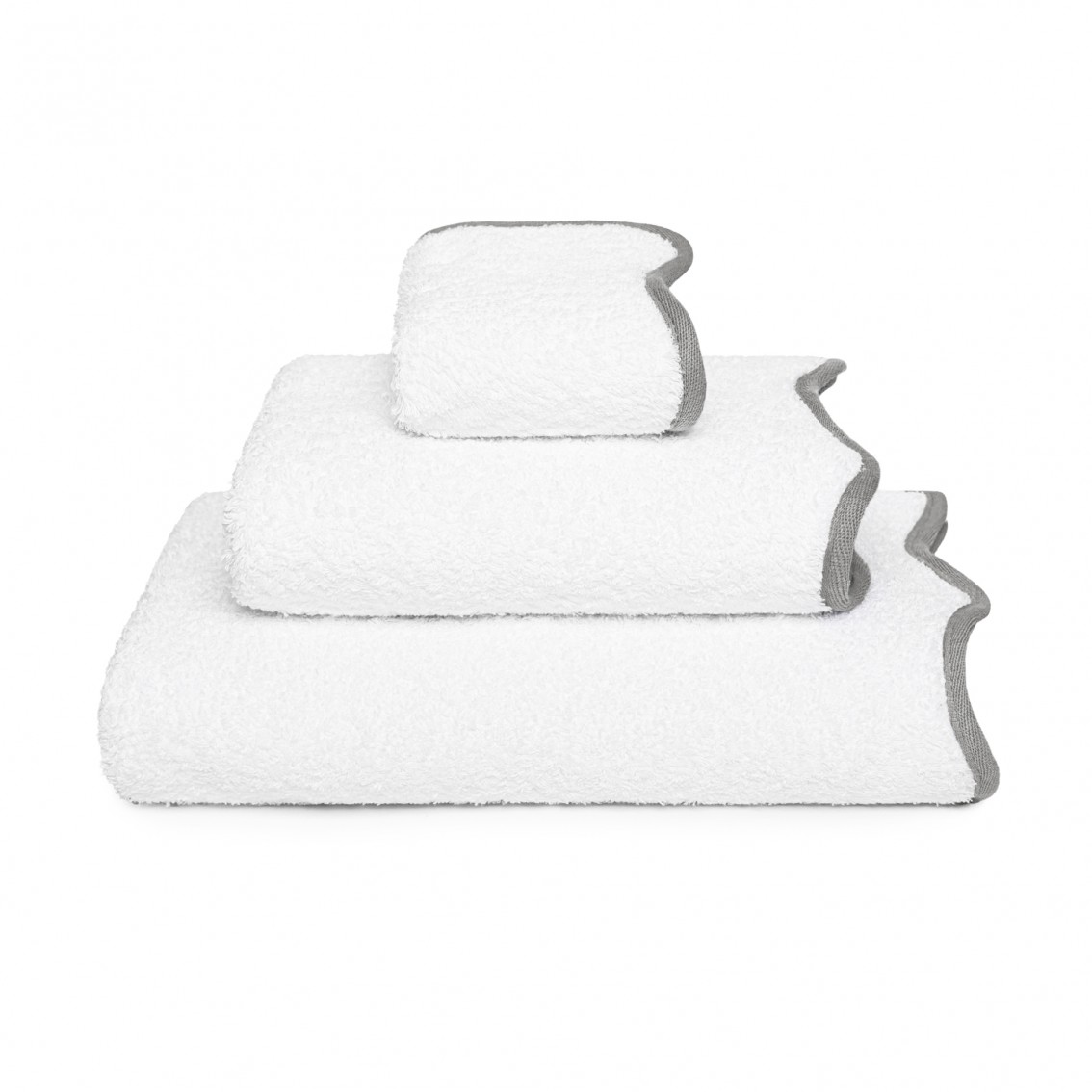 PORTOBELLO SCALLOPED TOWEL PORTOBELLO SCALLOPED TOWEL