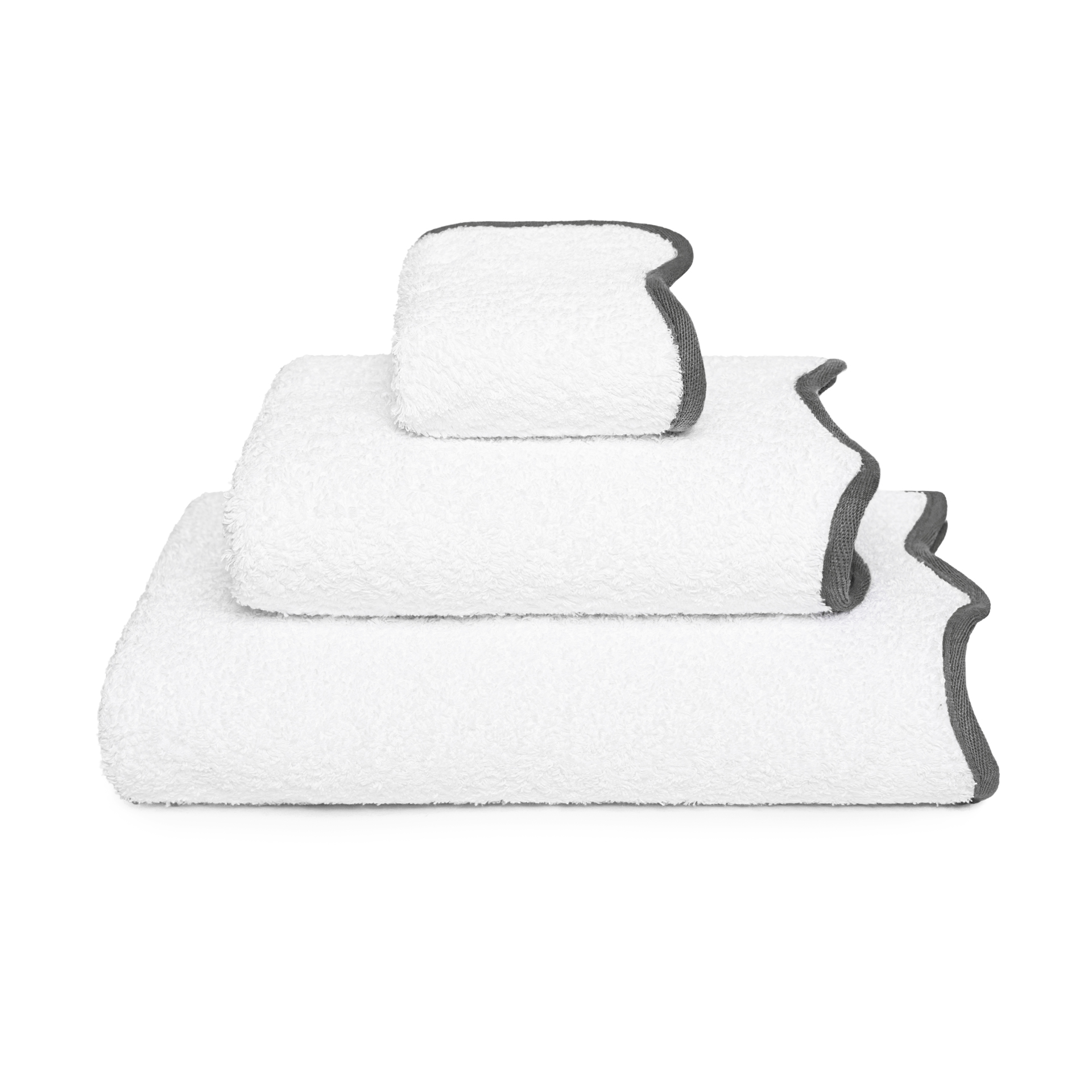 PORTOBELLO SCALLOPED TOWEL