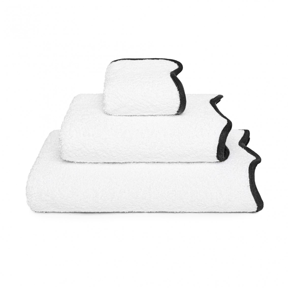 PORTOBELLO SCALLOPED TOWEL PORTOBELLO SCALLOPED TOWEL