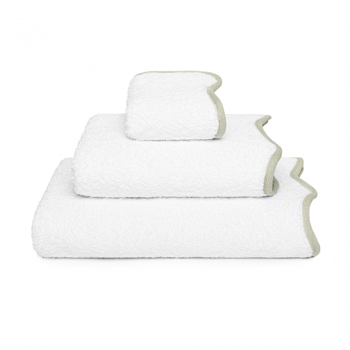 PORTOBELLO SCALLOPED TOWEL PORTOBELLO SCALLOPED TOWEL