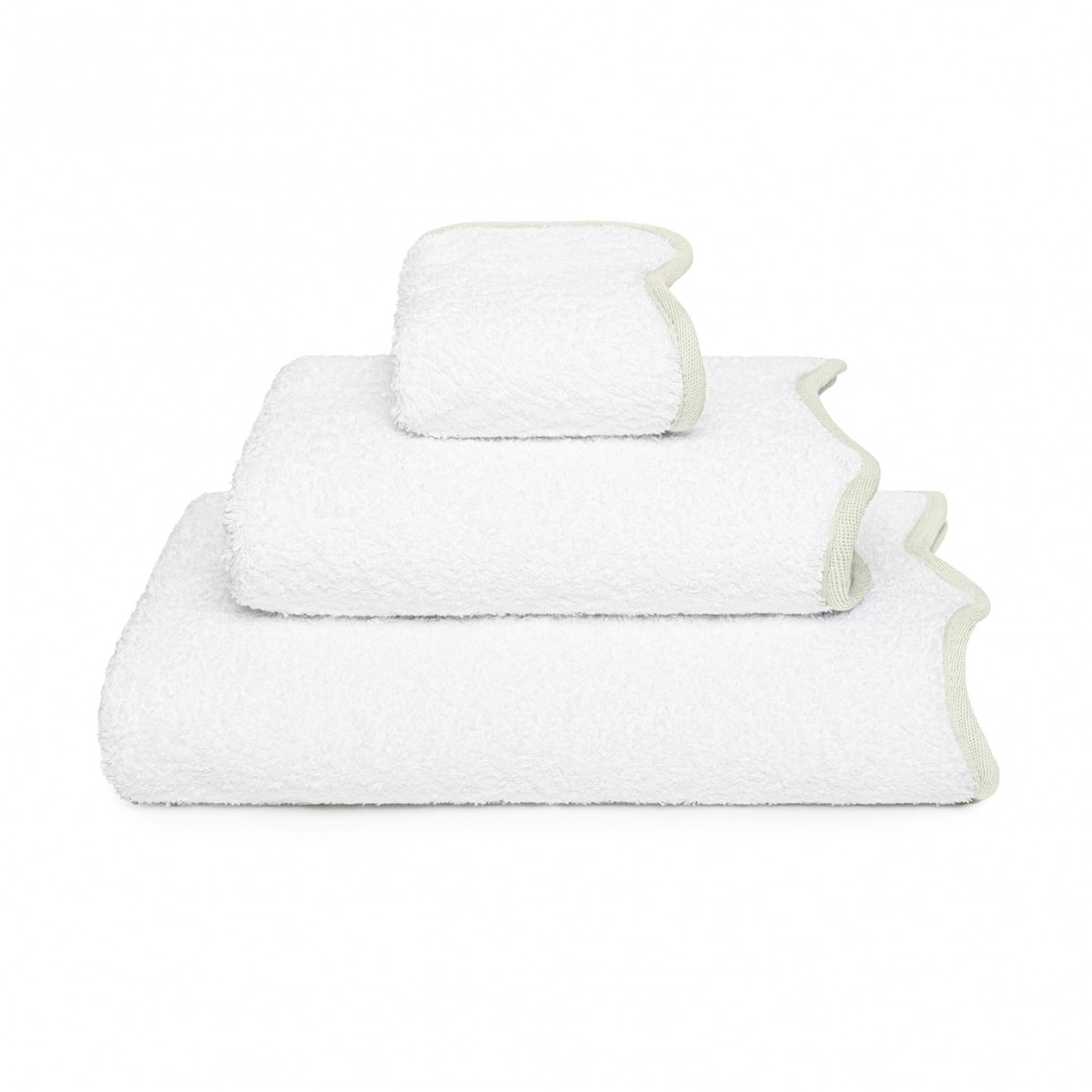 PORTOBELLO SCALLOPED TOWEL PORTOBELLO SCALLOPED TOWEL