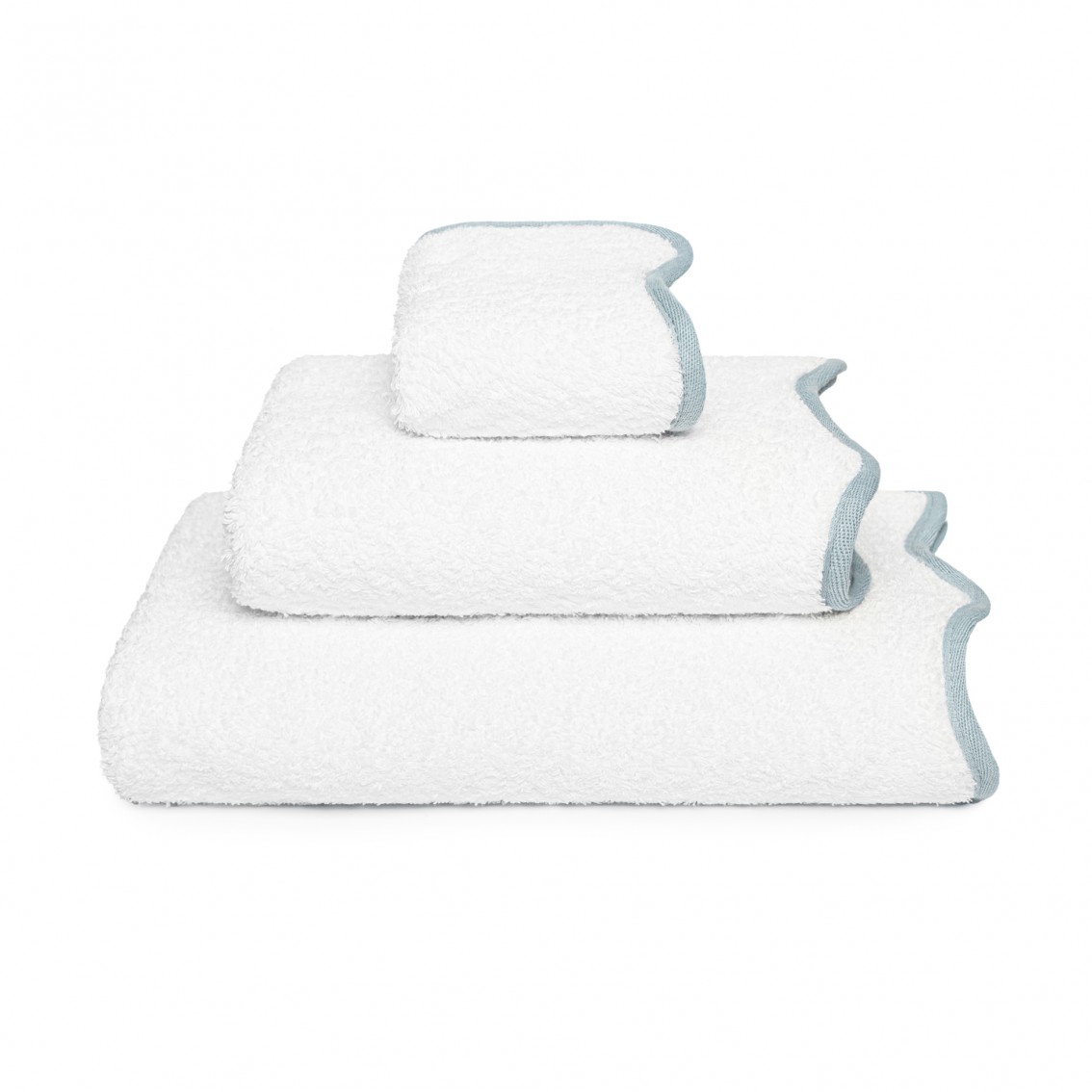 PORTOBELLO SCALLOPED TOWEL PORTOBELLO SCALLOPED TOWEL