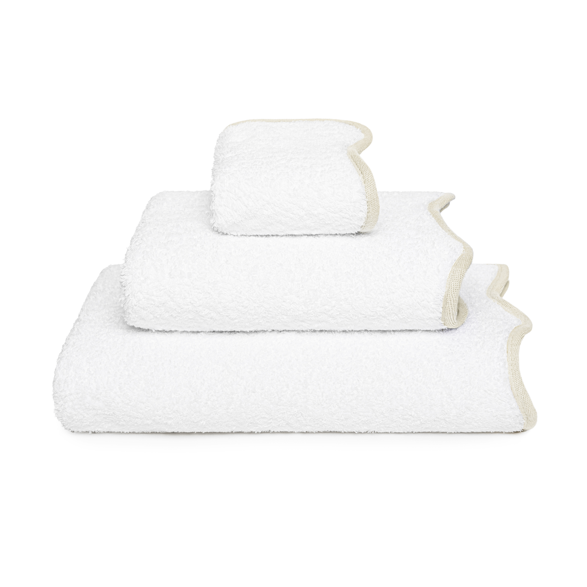 PORTOBELLO SCALLOPED TOWEL