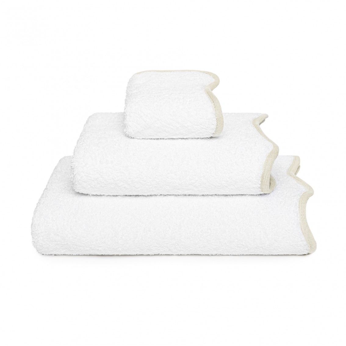 PORTOBELLO SCALLOPED TOWEL PORTOBELLO SCALLOPED TOWEL