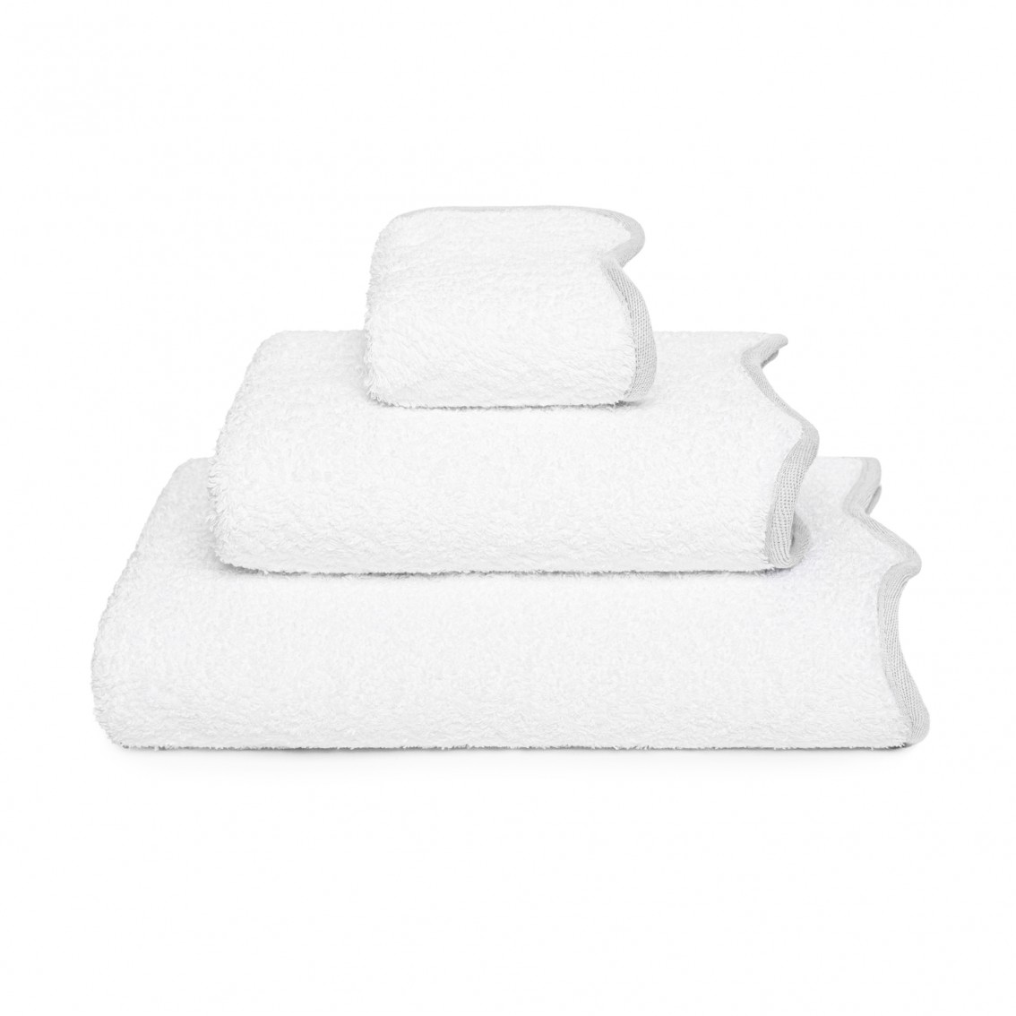 PORTOBELLO SCALLOPED TOWEL PORTOBELLO SCALLOPED TOWEL