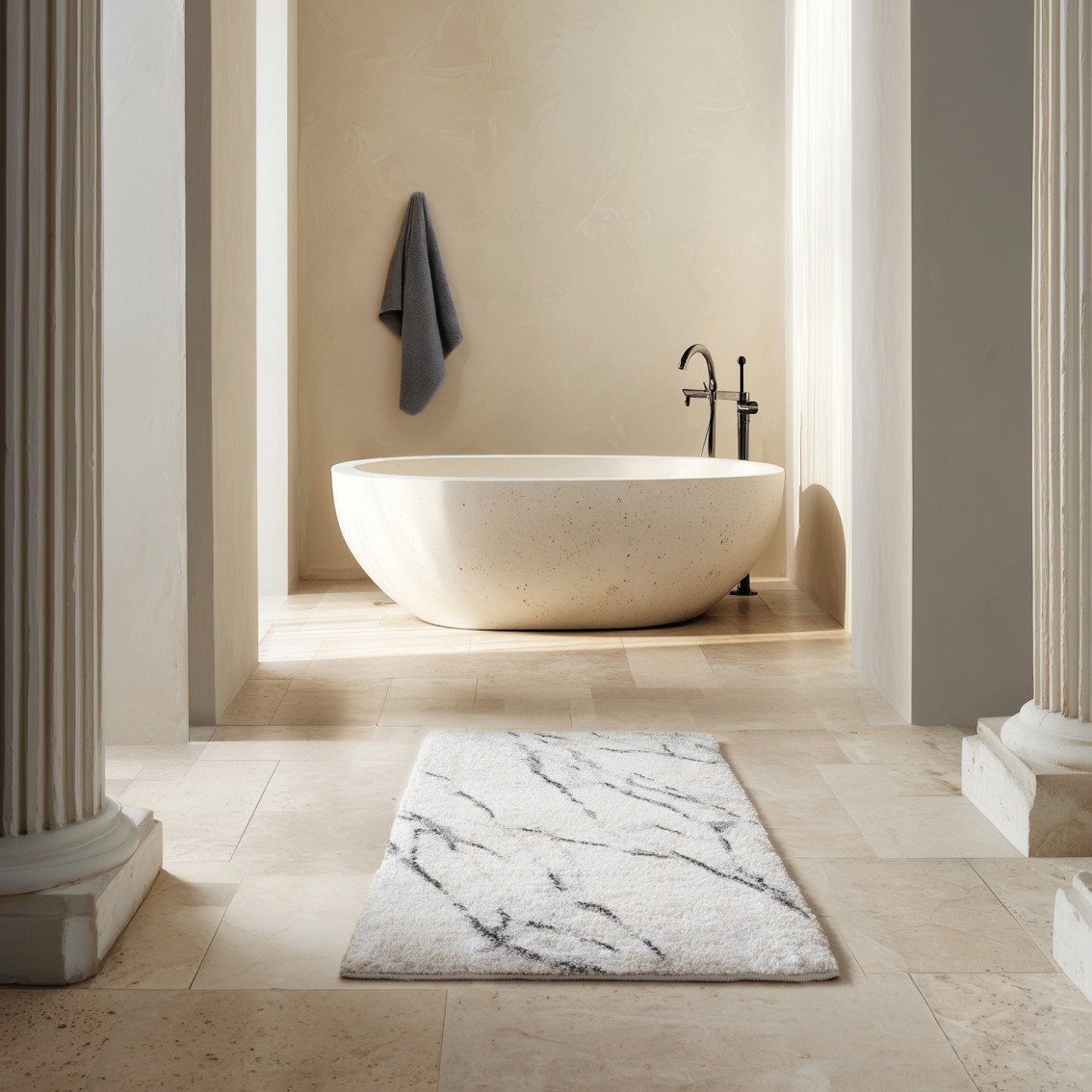 CALACATTA BATH RUG