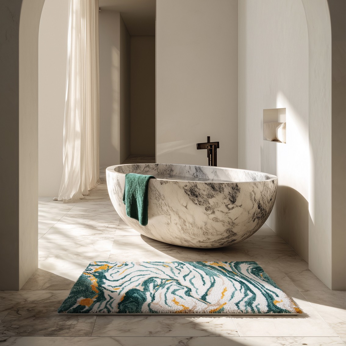 ONDA BATH RUG