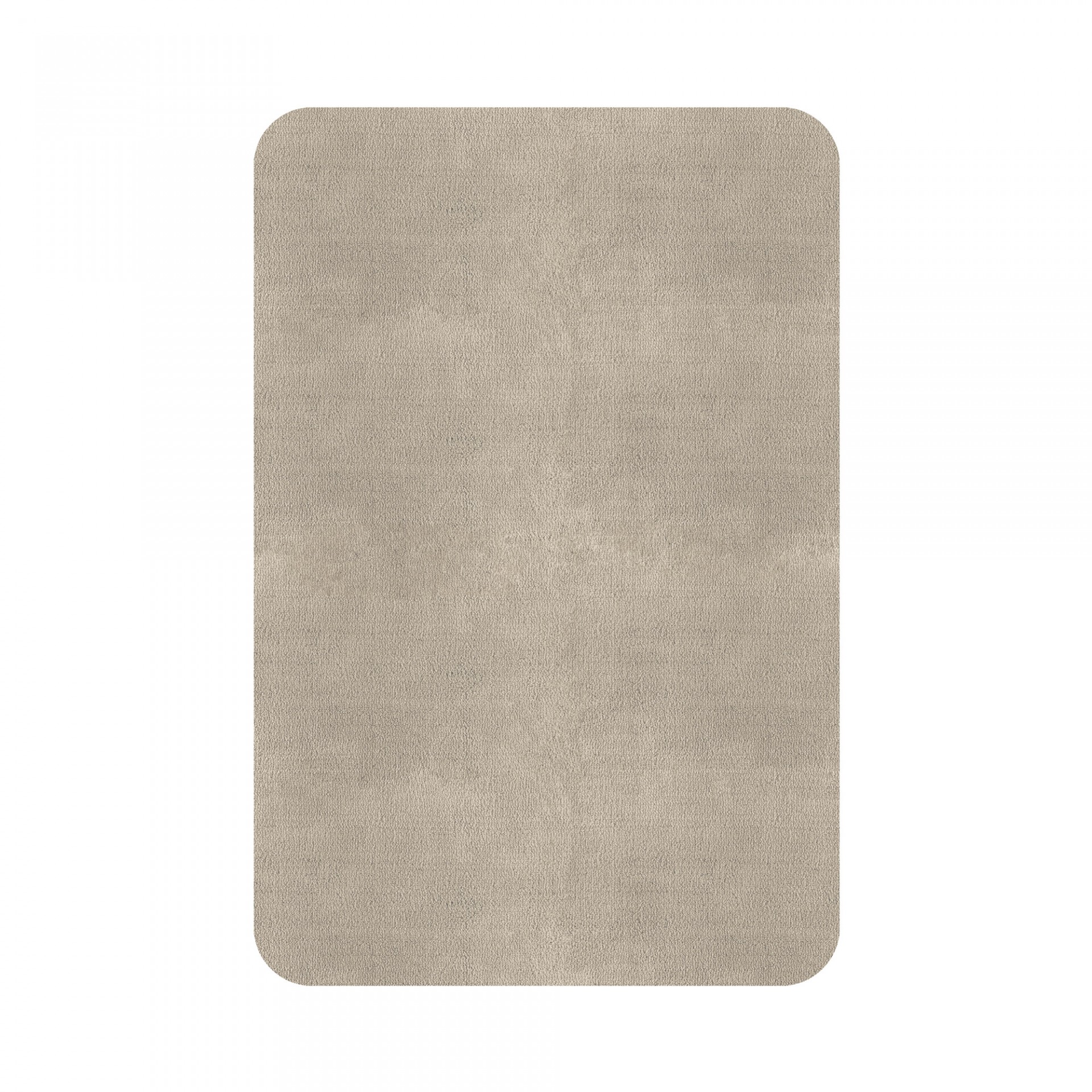 PLAIN AREA RUG ROUNDED EDGE